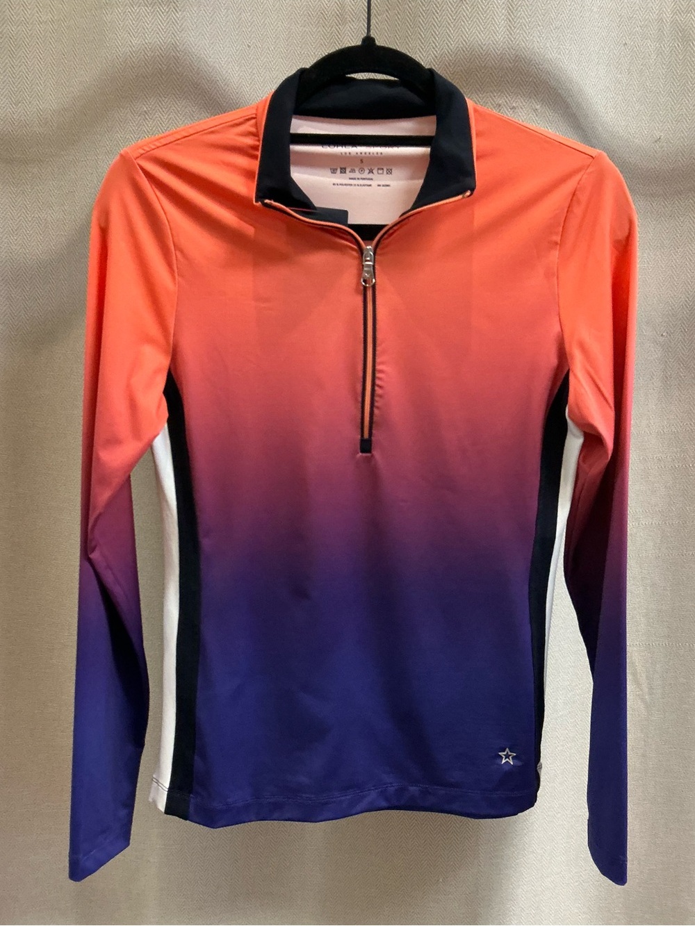 Lohla Sport The Ombré Long Sleeve Plum